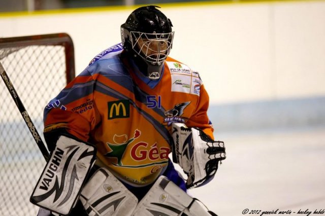 Photo hockey match Clermont-Ferrand - Evry  le 27/10/2012
