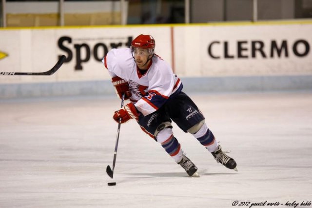 Photo hockey match Clermont-Ferrand - Evry  le 27/10/2012
