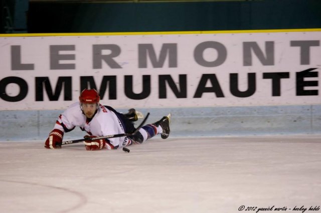 Photo hockey match Clermont-Ferrand - Evry  le 27/10/2012
