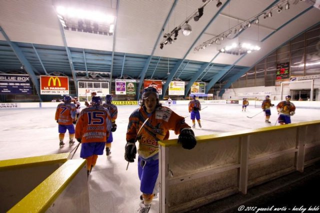 Photo hockey match Clermont-Ferrand - Evry  le 27/10/2012