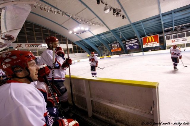 Photo hockey match Clermont-Ferrand - Evry  le 27/10/2012