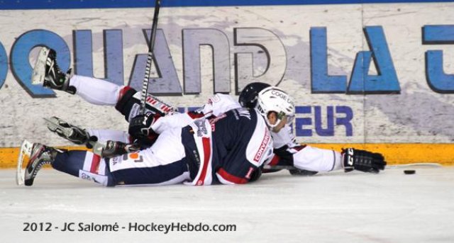 Photo hockey match Grenoble  - Angers  le 27/10/2012
