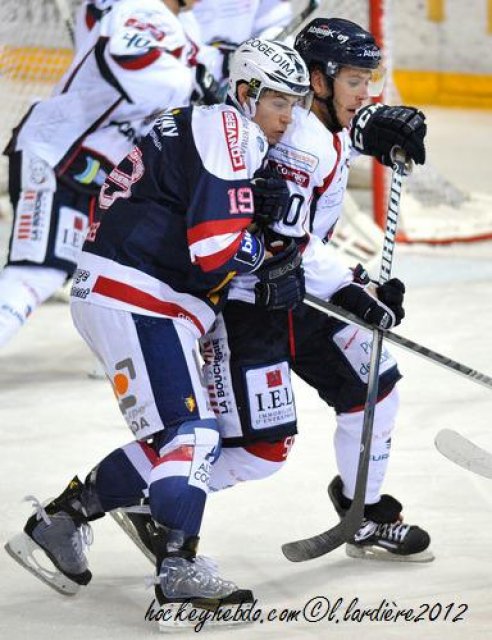 Photo hockey match Grenoble  - Angers  le 27/10/2012
