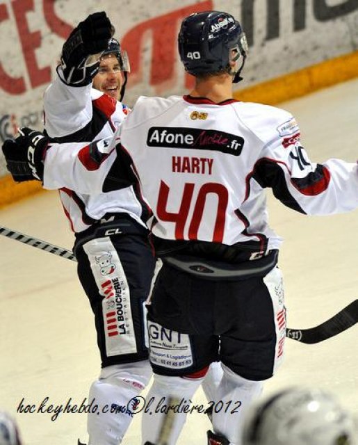 Photo hockey match Grenoble  - Angers  le 27/10/2012