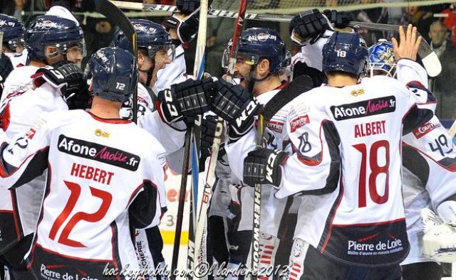 Photo hockey match Grenoble  - Angers  le 27/10/2012