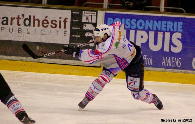Photo hockey match Amiens  - Epinal  le 27/10/2012