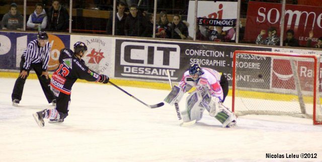 Photo hockey match Amiens  - Epinal  le 27/10/2012