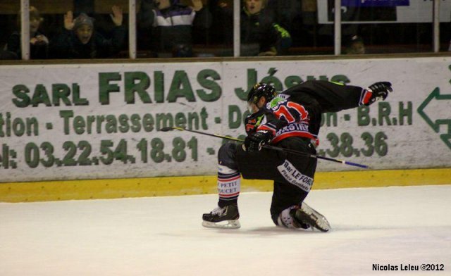 Photo hockey match Amiens  - Epinal  le 27/10/2012
