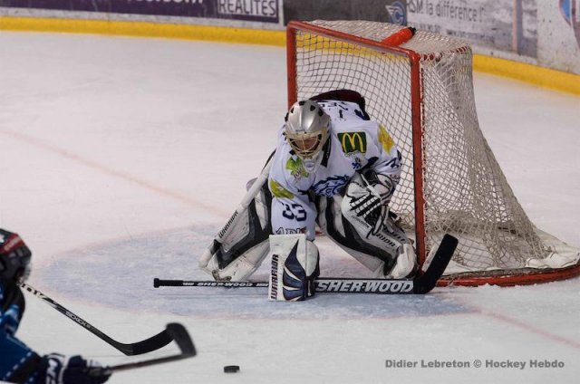 Photo hockey match Nantes - Compiègne le 27/10/2012