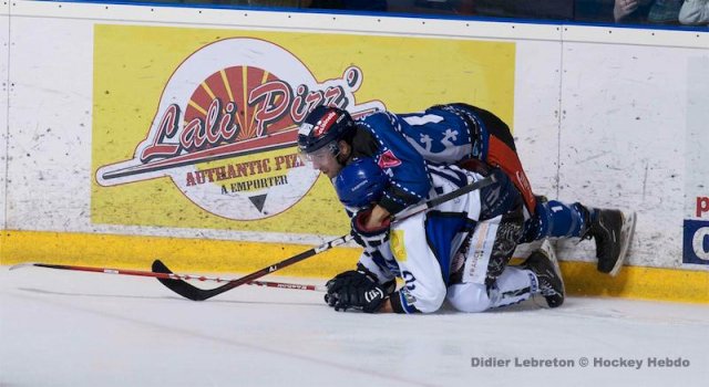 Photo hockey match Nantes - Compiègne le 27/10/2012