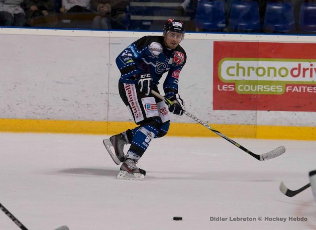 Photo hockey match Nantes - Compiègne le 27/10/2012