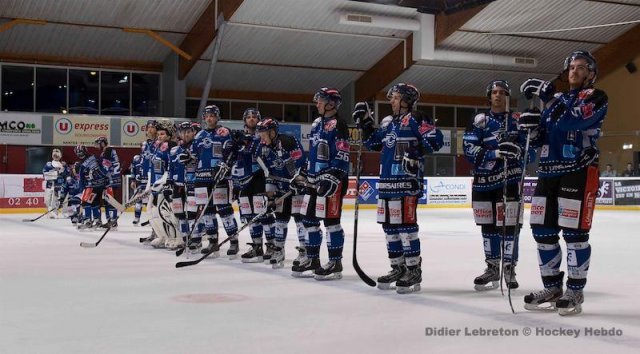 Photo hockey match Nantes - Compiègne le 27/10/2012