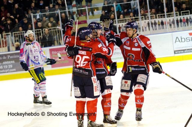 Photo hockey match Angers  - Epinal  le 30/10/2012
