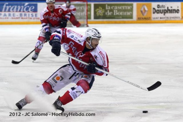 Photo hockey match Grenoble  - Dijon  le 30/10/2012
