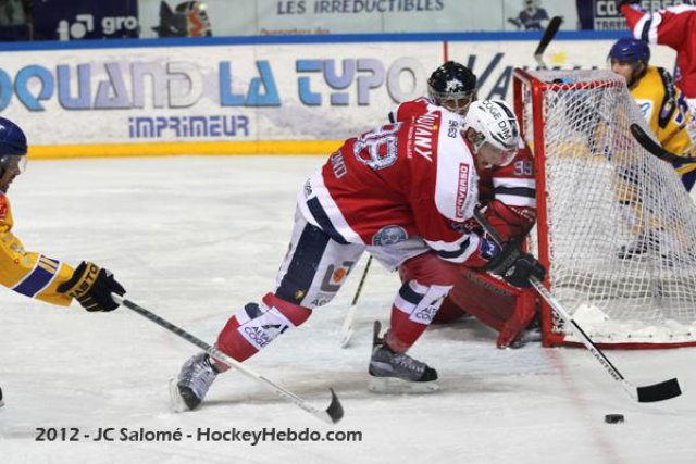 Photo hockey match Grenoble  - Dijon  le 30/10/2012