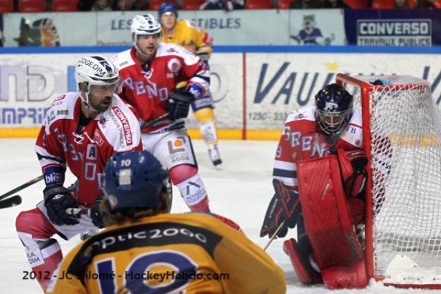 Photo hockey match Grenoble  - Dijon  le 30/10/2012