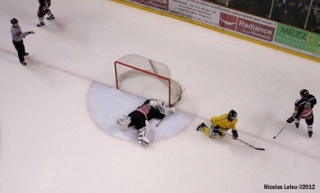 Photo hockey match Amiens  - Rouen le 30/10/2012