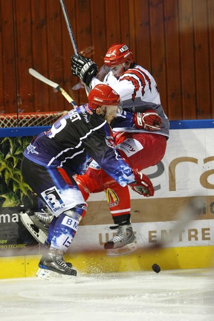 Photo hockey reportage D2 : Lyon - Cholet en images