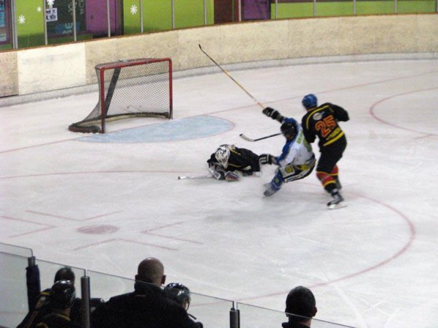 Photo hockey match Besançon - Châlons-en-Champagne le 03/11/2012