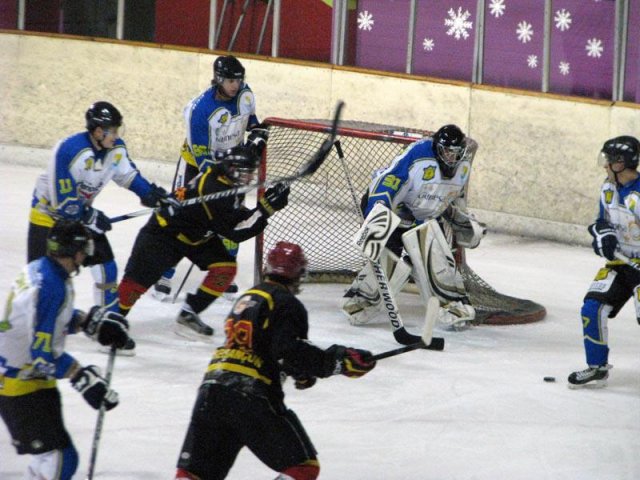Photo hockey match Besançon - Châlons-en-Champagne le 03/11/2012