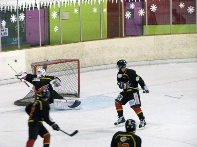Photo hockey match Besançon - Châlons-en-Champagne le 03/11/2012