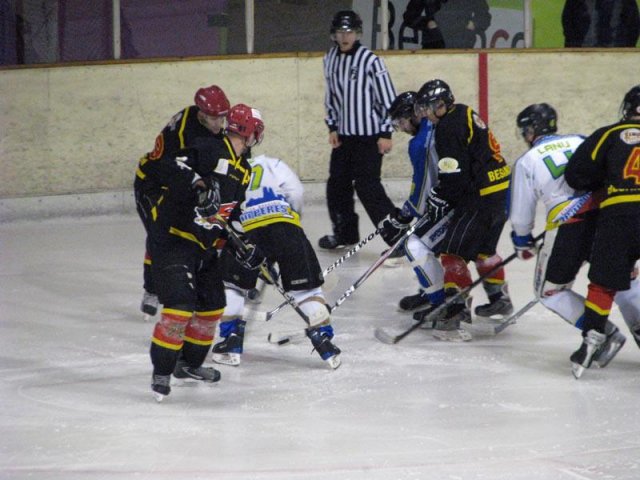 Photo hockey match Besançon - Châlons-en-Champagne le 03/11/2012