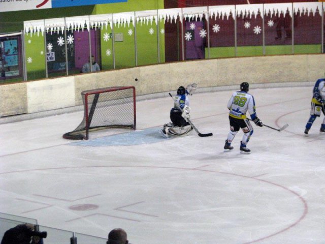 Photo hockey match Besançon - Châlons-en-Champagne le 03/11/2012