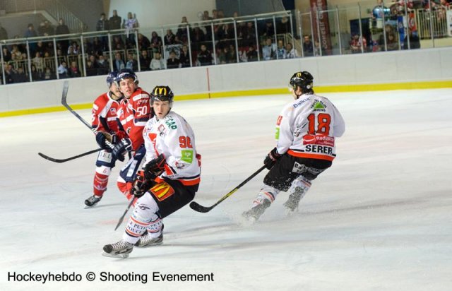 Photo hockey match Angers  - Amiens  le 03/11/2012