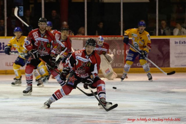 Photo hockey match Mulhouse - Dijon  le 03/11/2012