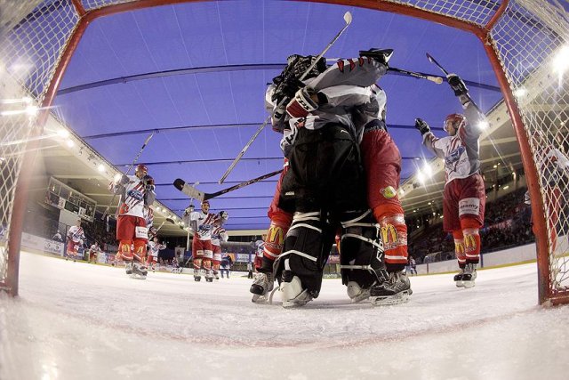Photo hockey reportage D2 : Lyon - Cholet en images