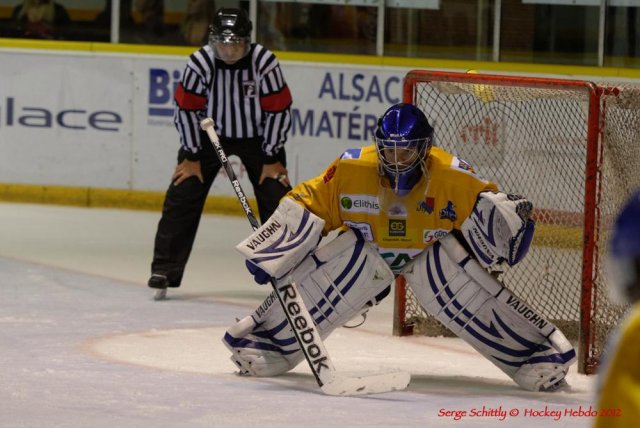 Photo hockey match Mulhouse - Dijon  le 03/11/2012