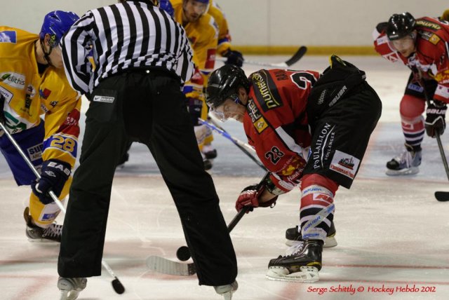 Photo hockey match Mulhouse - Dijon  le 03/11/2012