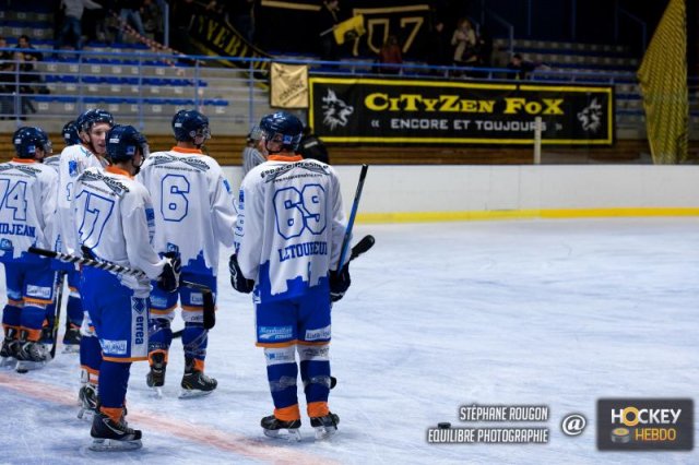Photo hockey match Roanne - Marseille le 03/11/2012