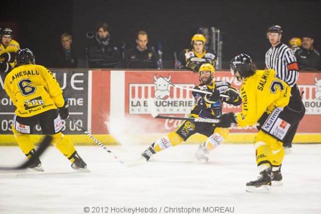 Photo hockey match Strasbourg  - Rouen le 03/11/2012