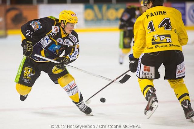 Photo hockey match Strasbourg  - Rouen le 03/11/2012