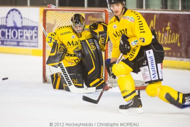 Photo hockey match Strasbourg  - Rouen le 03/11/2012