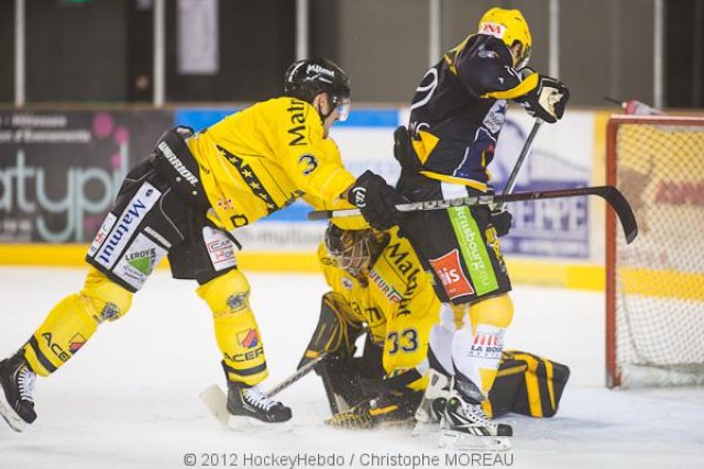 Photo hockey match Strasbourg  - Rouen le 03/11/2012