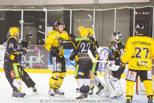 Photo hockey match Strasbourg  - Rouen le 03/11/2012
