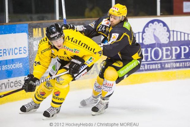 Photo hockey match Strasbourg  - Rouen le 03/11/2012