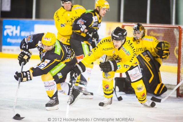 Photo hockey match Strasbourg  - Rouen le 03/11/2012