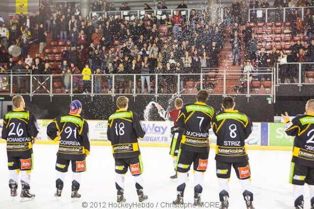 Photo hockey match Strasbourg  - Rouen le 03/11/2012