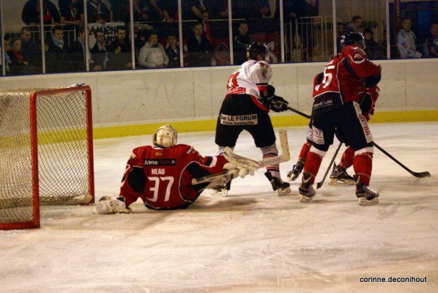 Photo hockey match Angers  - Amiens  le 03/11/2012