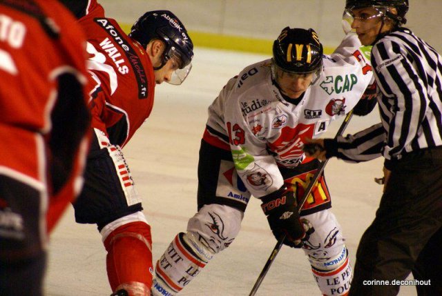 Photo hockey match Angers  - Amiens  le 03/11/2012