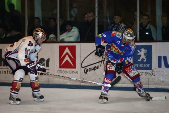 Photo hockey match Epinal  - Grenoble  le 01/11/2008