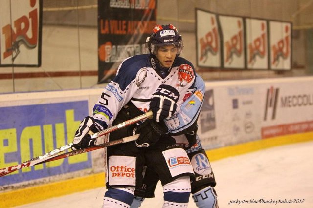 Photo hockey match Tours  - Nantes le 03/11/2012