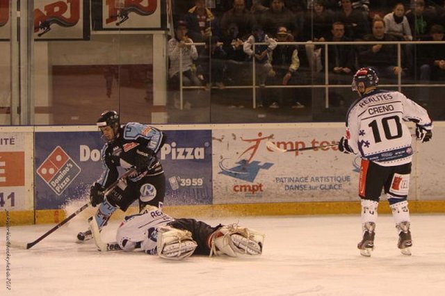 Photo hockey match Tours  - Nantes le 03/11/2012