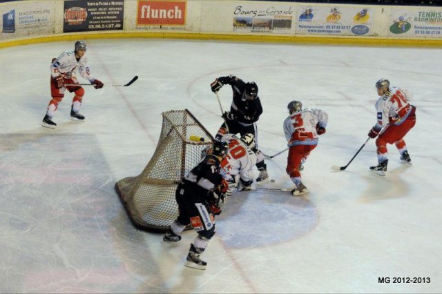 Photo hockey match Bordeaux - Annecy le 10/11/2012