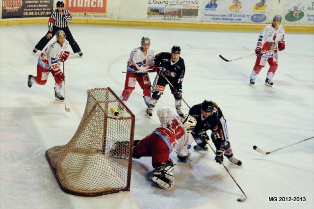 Photo hockey match Bordeaux - Annecy le 10/11/2012