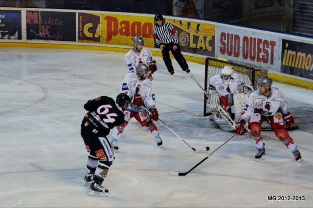 Photo hockey match Bordeaux - Annecy le 10/11/2012