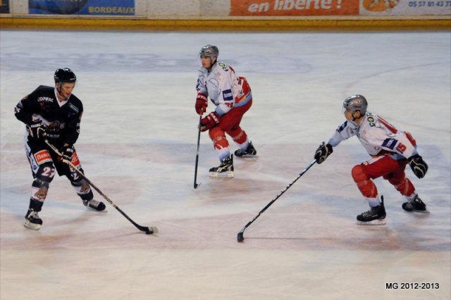 Photo hockey match Bordeaux - Annecy le 10/11/2012